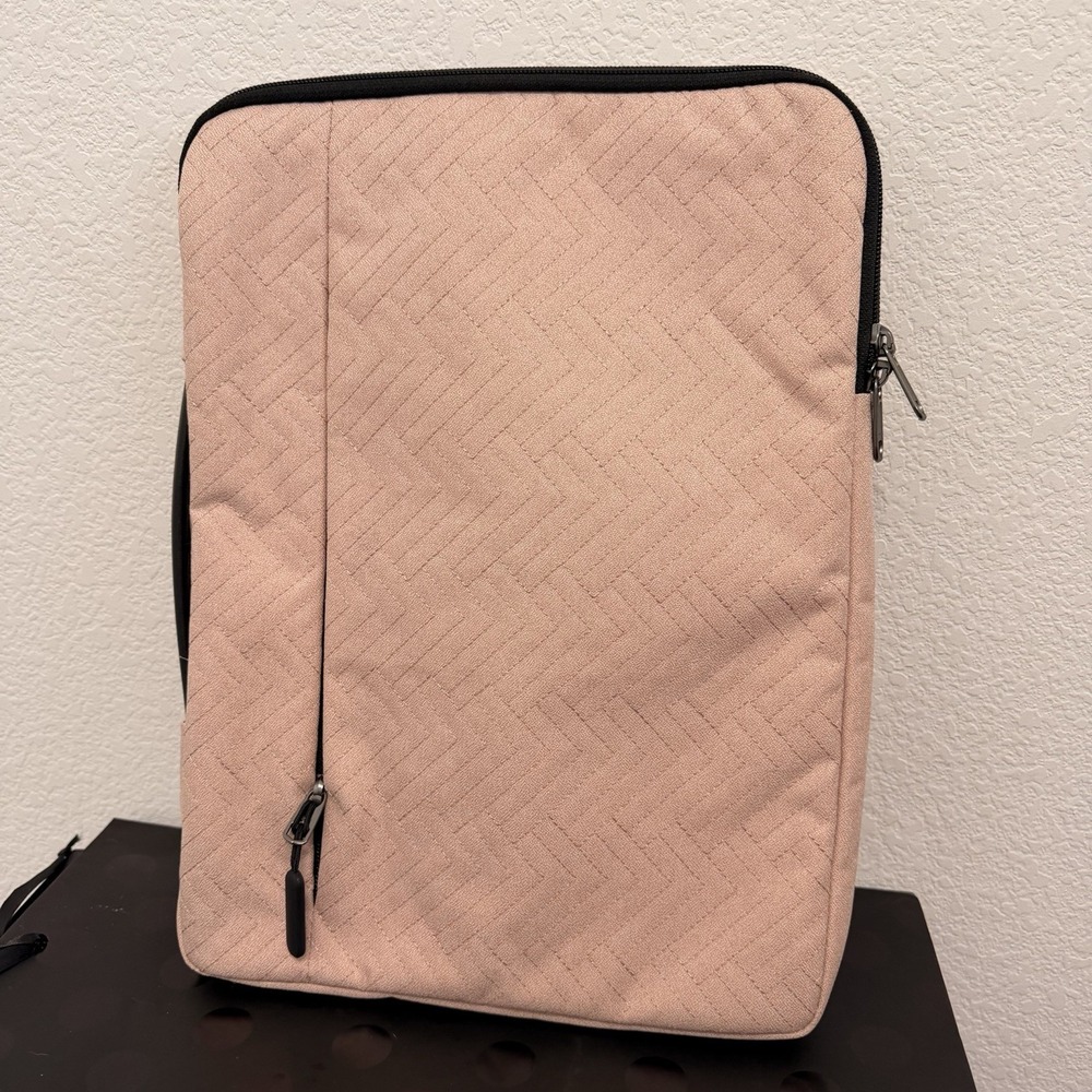 Laptop Sleeve 14 inch Laptop Case Waterproof Handle Laptop‎ 13.3-14 Inch Pink